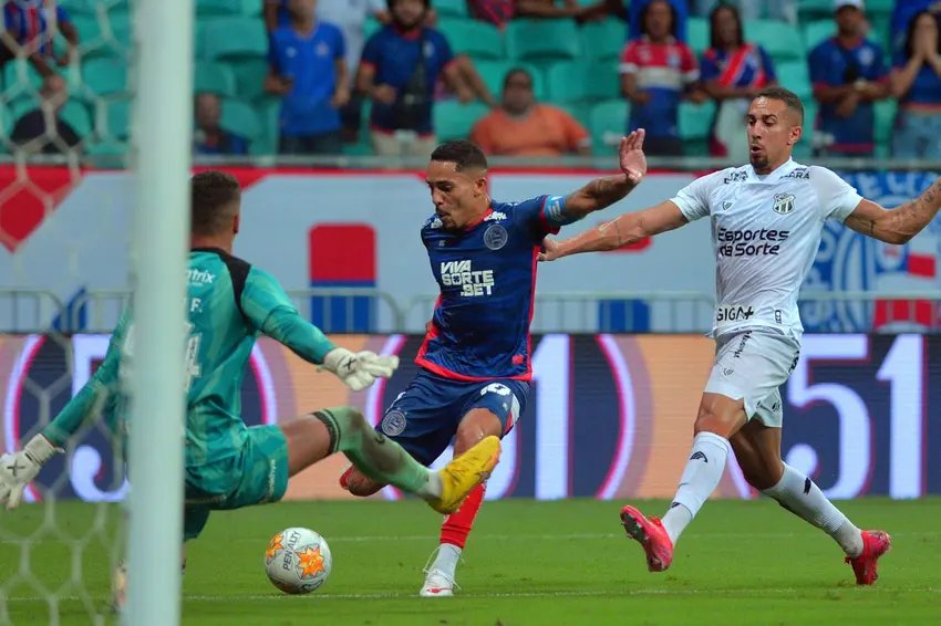 Bahia vence Ceará em jogo eletrizante e quebra invencibilidade do Vovô na Copa do Nordeste 2025