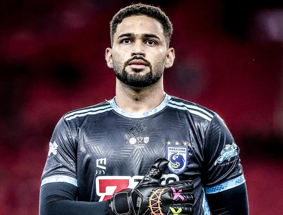 Rayr Miller, goleiro do Maracanã FC / Internacional x Maracanã / Copa do Brasil