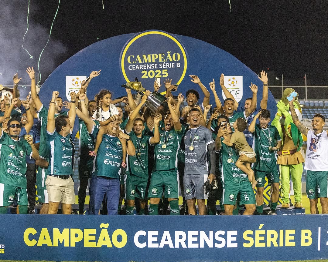 Maranguape é campeão da Série B do Cearense 2025