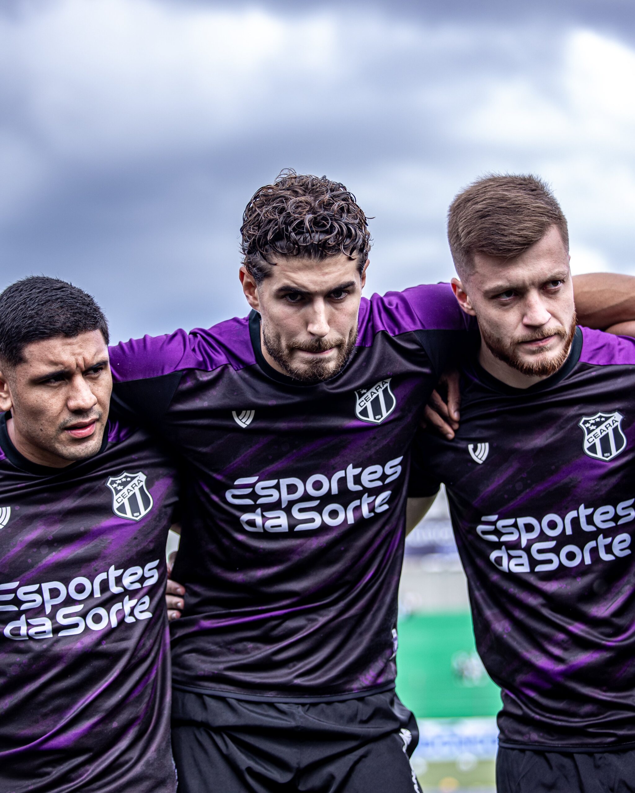 Galeano, Pedro Raul e Willian Machado / Ceará