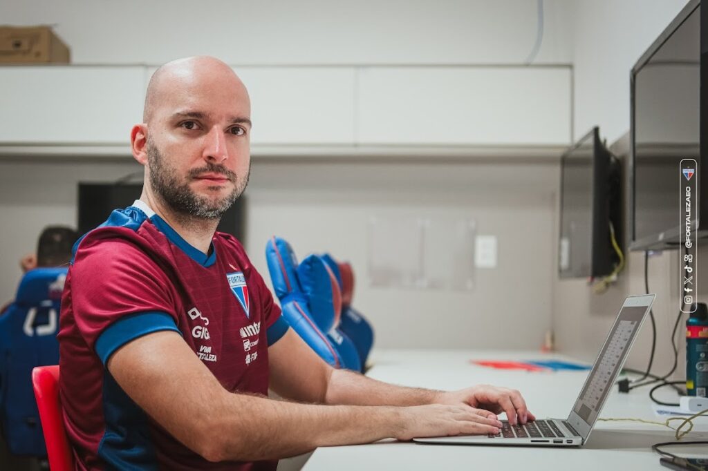 Bernardo Lima, analista de desempenho do Fortaleza