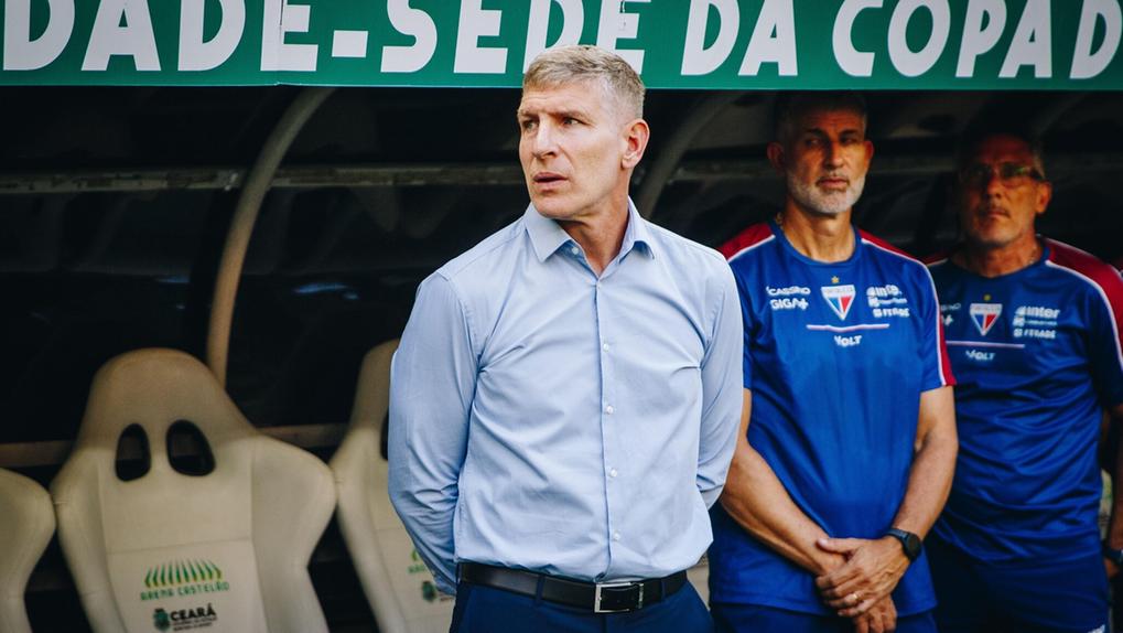 Martin Palermo, treinador do Fortaleza
