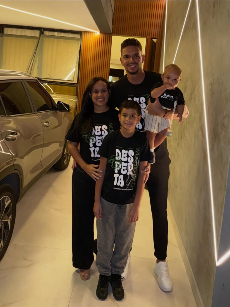 Bruno Ferreira e família