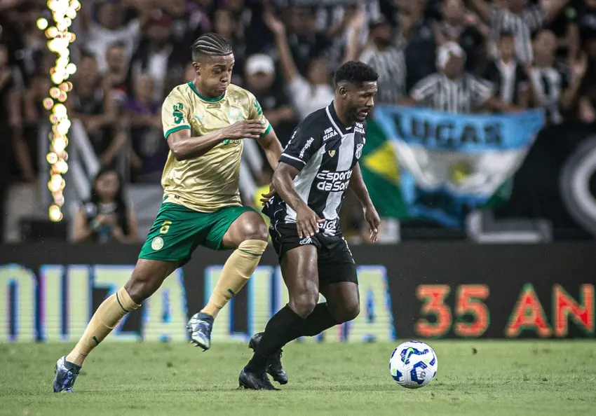 Fabiano Souza, lateral do Ceará x Palmeiras