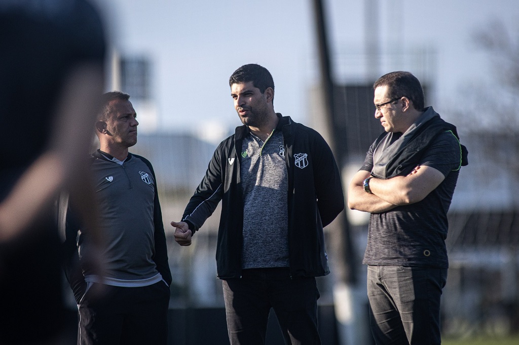 Haroldo Martins, Lucas Drubscky e João Paulo Sanches do Ceará
