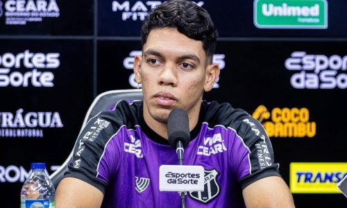Paulo Baya, atacante do Ceará