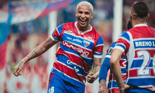 Flamengo / Deyverson, atacante do Fortaleza / Libertadores