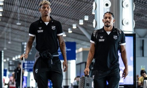 Marcos Victor e Fernando Sobral, do Ceará