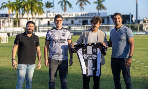 Preprador físico Seleção Brasileira no CT do Ceará
