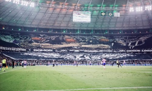 Bandeirão torcida do Ceará