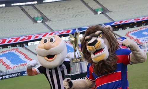 Mascotes Ceará e Fortaleza