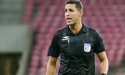 Árbitro Rodrigo José Pereira de Lima apita Ceará x Palmeiras, pela Copa do Brasil